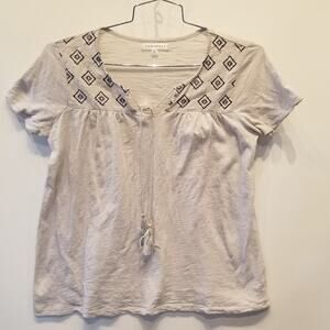 Downeast Gray Sleeveless T - Shirt Size XS